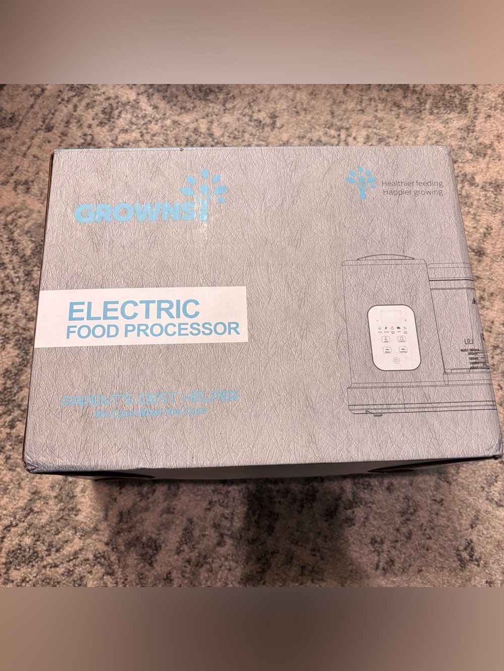 GROWNSI Electric Food Processor - for baby food